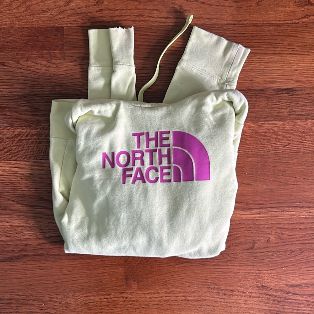 North Face Yellow Hoodie